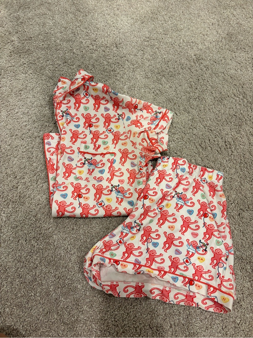 Roller Rabbit Valentines PJ